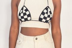 Bikini f? cil tejido a crochet o ganchillo patr? n