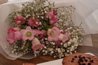 Tarteletas de ar? ndanos con crema de almendras y 